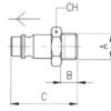 Ponteira Macho Standard DN 7.5 - Image 2