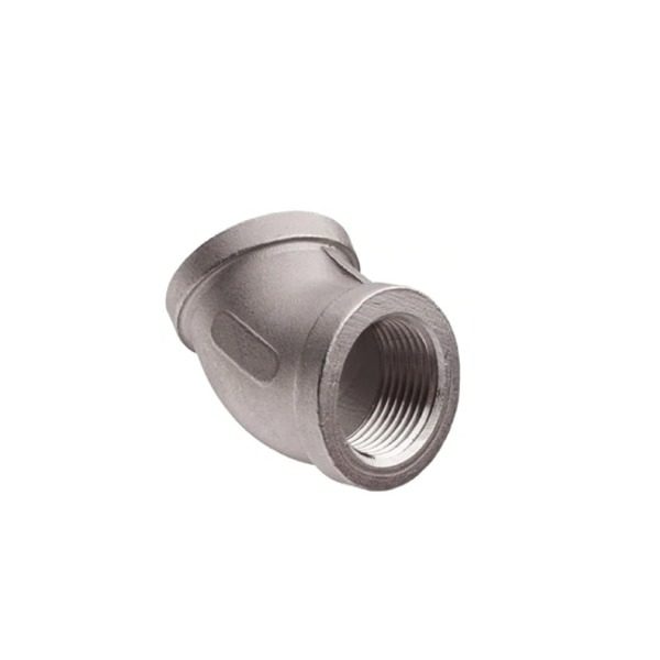 Acessório Curva Inox 45º F/F Standard AISI 316