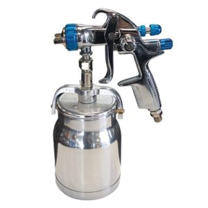 Pistola Pneumática Pintura Media Pressão Copo 1Lt