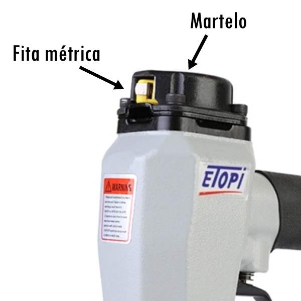 Máquina Pneumática Pregar/Agrafar 10-50mm 18GA - Image 2